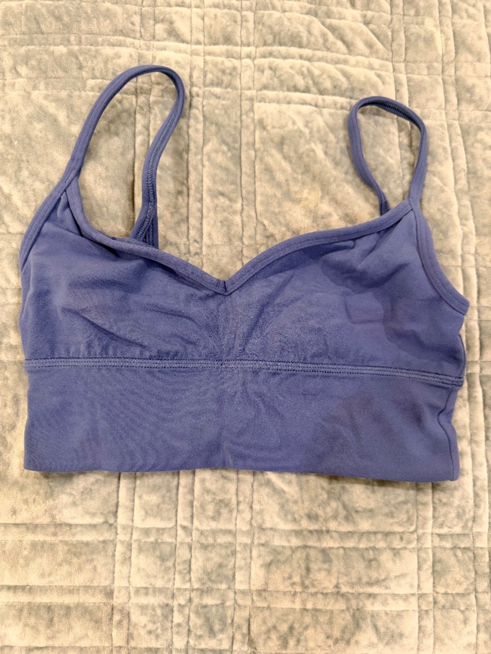 Lululemon Blue Sports Bra - Size 4 - Excellent condition